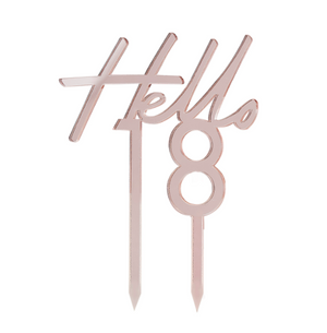 18th Birthday Cake Topper