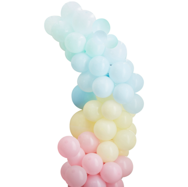 Mixed Pastels Balloon Arch Kit