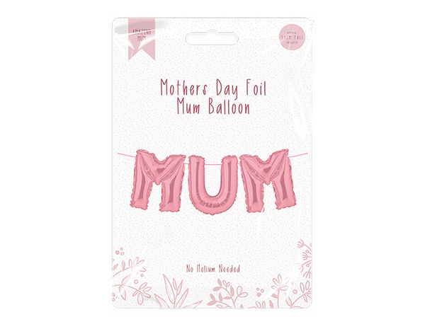 Mum Foil Balloon Banner