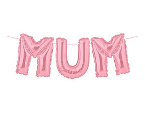 Mum Foil Balloon Banner