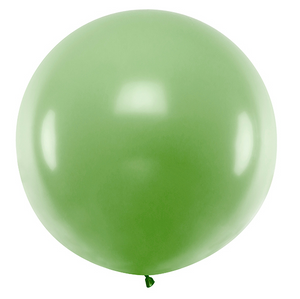 Round Balloon 1m - Pastel Green