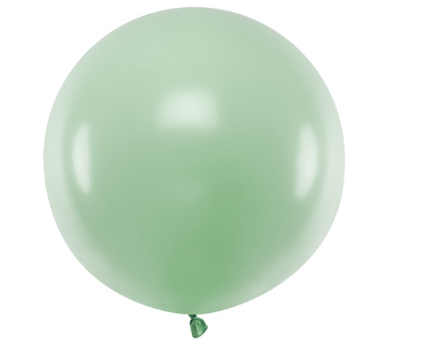 Round Balloon 60cm - Pastel Pistachio