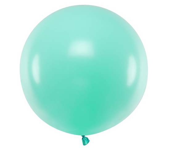 Round Balloon 60cm - Pastel Light Mint