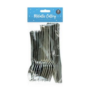 Metallic Cutlery (18 Pieces)