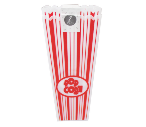 Plastic Popcorn Holder (2 Pack)