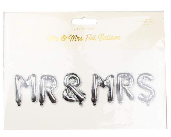 Mr & Mrs Foil Balloon
