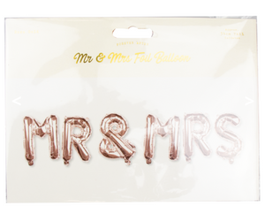 Mr & Mrs Foil Balloon
