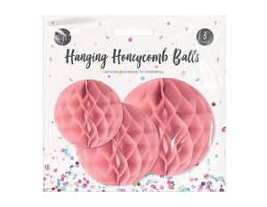 Honeycomb Hanging Decoration (3 Pack)