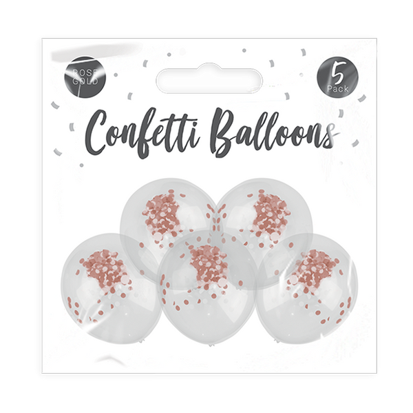 Confetti Balloons (5 pack)
