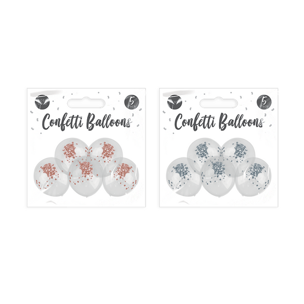 Confetti Balloons (5 pack)