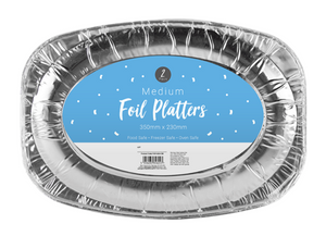 Medium Foil Platters (2 Pack)
