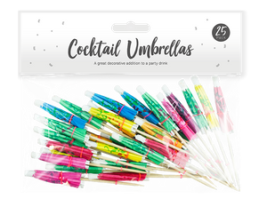 Cocktail Umbrellas (25 Pack)
