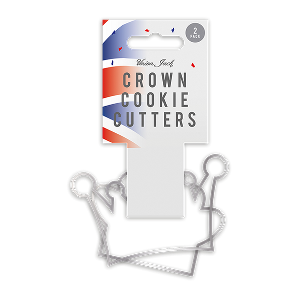 Jubilee Crown Cookie Cutters (2 Pack)