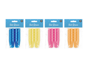 Neon Shot Glasses (30 Pack)