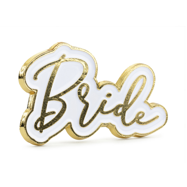 Bride Enamel Pin (3.5x2cm)