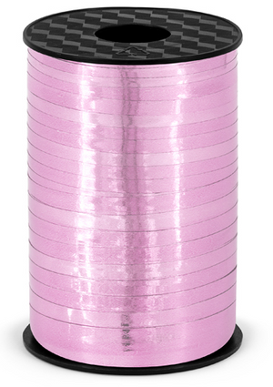 Plastic ribbon - pink (5mm/225m)