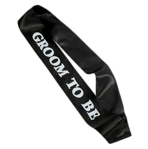 Sash - Groom To Be (Large Size for Men)
