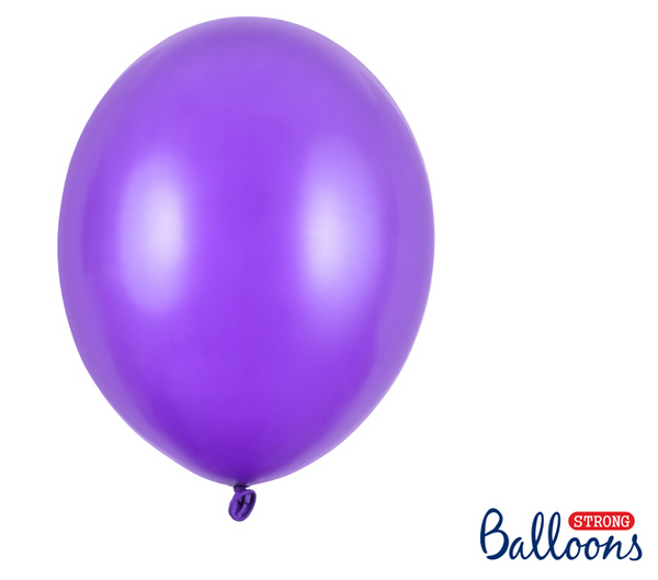 Strong Balloons 30cm - Metallic Purple ( 50 Pack)