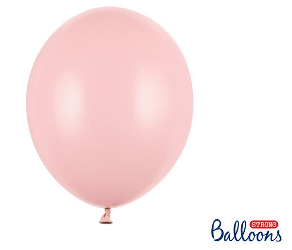 Strong Balloons 30cm - Pastel Pale Pink (100 Pack)