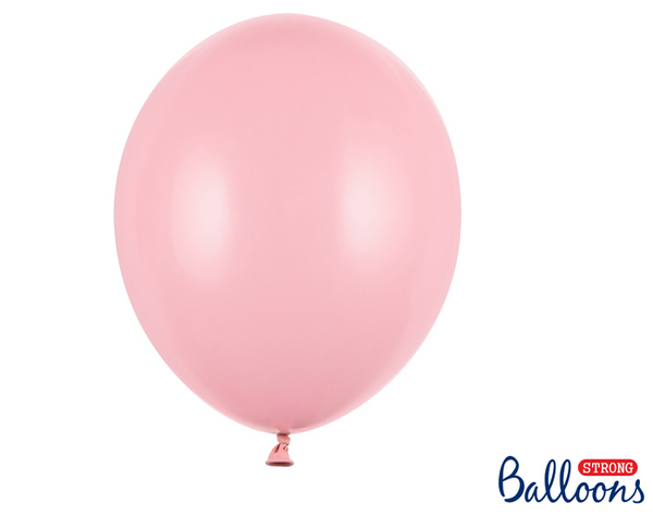 Strong Balloons 30cm - Pastel Baby Pink (100 Pack)