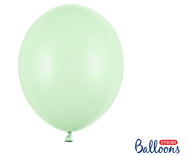 Strong Balloons 30cm - Pastel Pistachio (50 Pack)