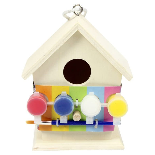 Art and Craft Paint Your Own Wooden Bird House