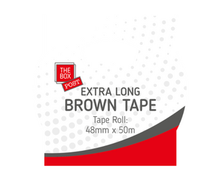 Extra Long Brown Tape (50m)