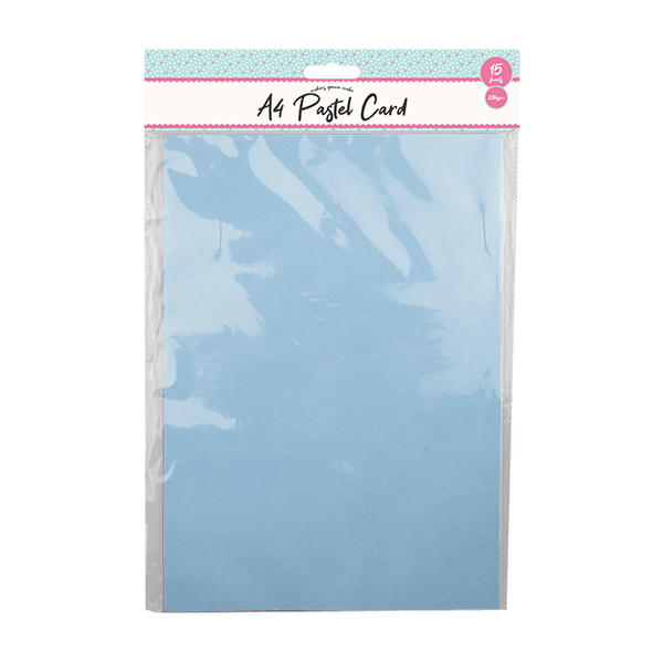 A4 Pastel Card (15 Pack)