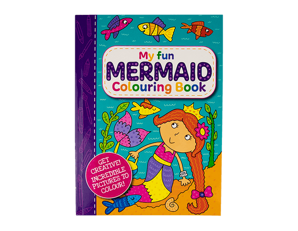 Girls Colouring Book in 4 Assorted Designs