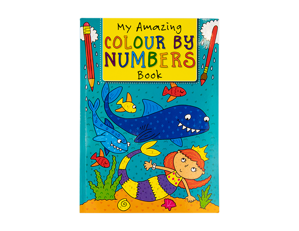 Colour By Numbers Colouring Book
