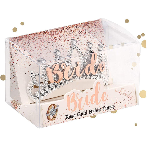 Bride Boxed Tiara - Rose Gold