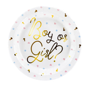 Plates Boy or Girl (23 cm)