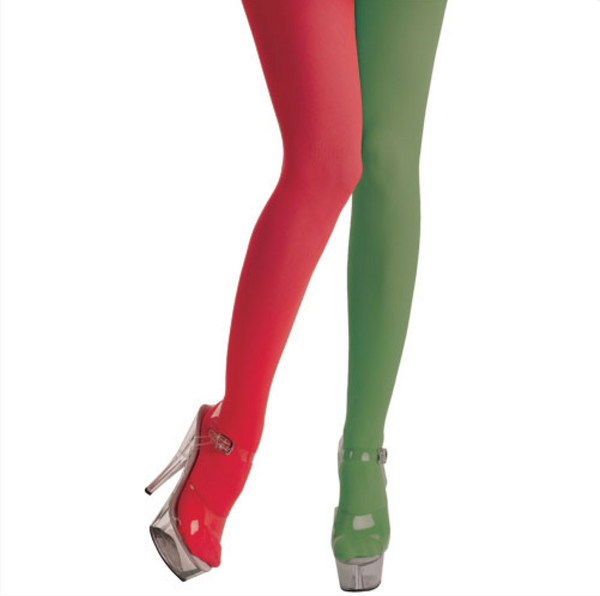 Elf Tights Red & Green