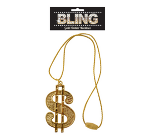 Gold Dollar Necklace (11cm)