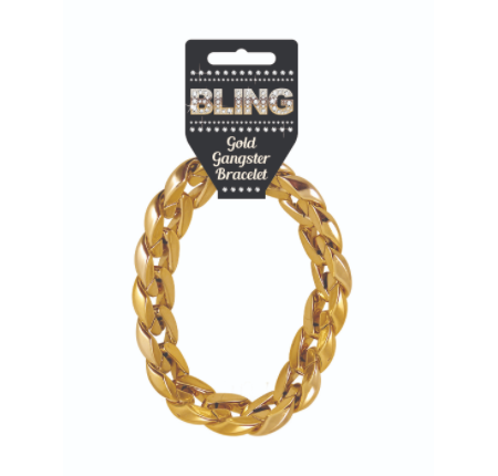 Gold Gangster Bracelet (31cm)