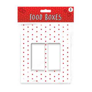 Valentine's Food Boxes (2 Pack)