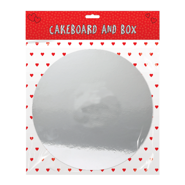 Valentine's 12" Cakeboard & Box