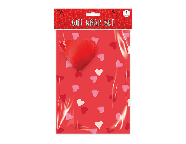 Valentine's Day Gift Wrap Pack