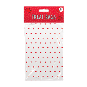 Valentine's Day Treat Bags (8 Pack)