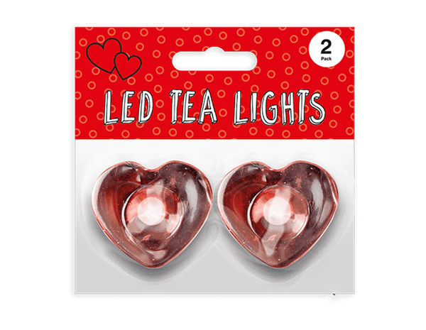 Chrome Heart LED Tealights - (2 Pack)