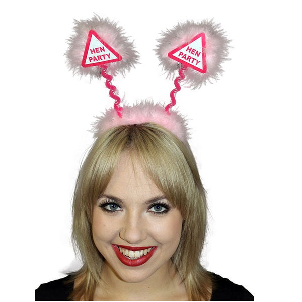 Warning Boppers Hen Party - Pink