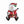 Load image into Gallery viewer, Santa Sitting Foil Balloon (19&quot;)
