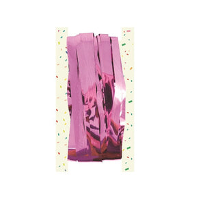 Baby Pink Foil Door Curtain (92x244cm)