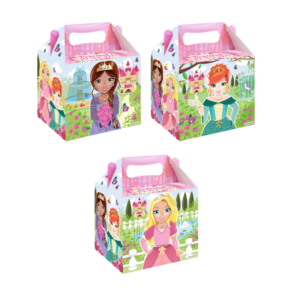 Princess Lunch Boxes (3 Assorted Designs)