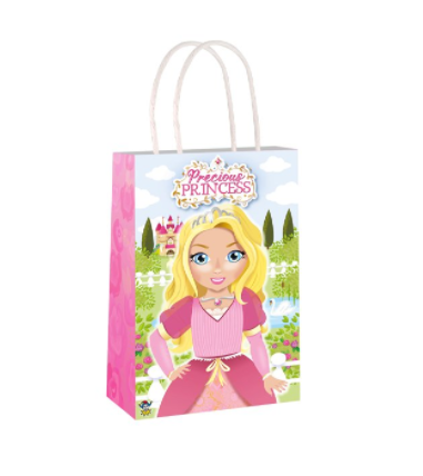 Princess Paper Party Bag with Handles