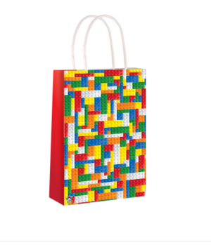 Brickz Paper Party Bag with Handles