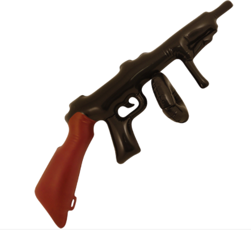 Inflatable Tommy Gun (80cm)