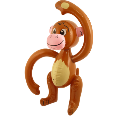 Inflatable Monkey (58cm)