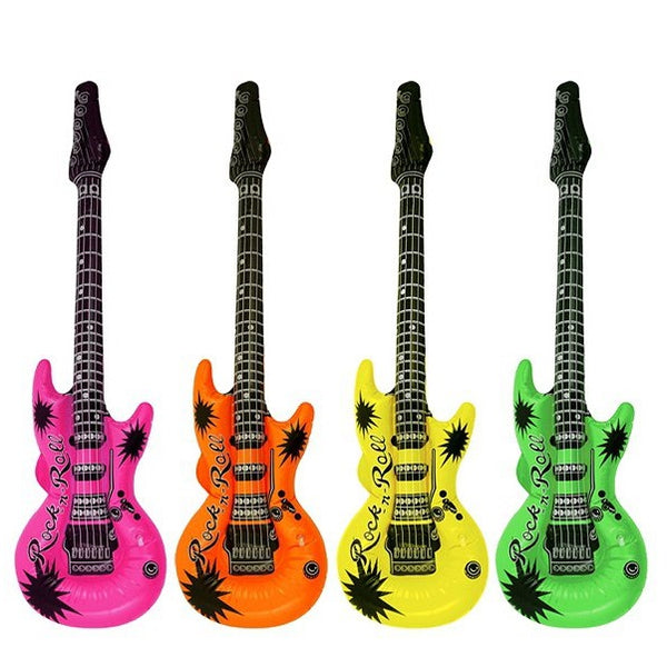 Inflatable Neon Guitars (55cm)