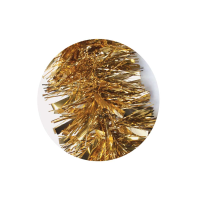 Tinsel XMAS Chunky Gold - (2m)
